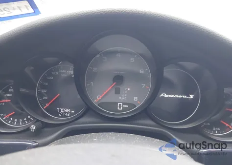 2014 Porsche Panamera S from USA, damaged, VIN WP0AB2A70EL055821